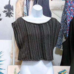 Pico Vela Crop Top Sweater